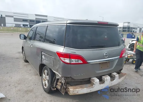2012 Nissan Quest Sv from USA, damaged, VIN JN8AE2KP6C9032077